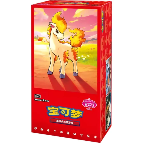Pokémon TCG: Chiński Booster Box Gem Pack – Vol.4 chińska karta pokemon