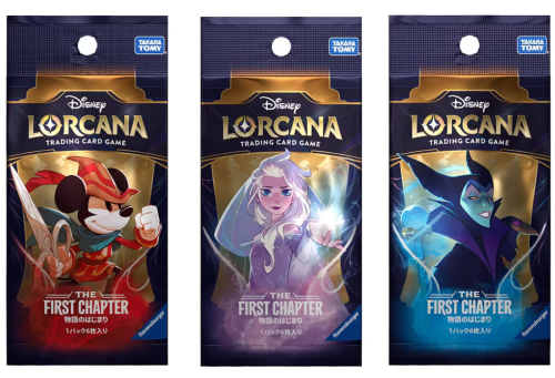 Disney Lorcana: Japoński Booster – The First Chapter (物語のはじまり) – Ravensburger Edition japońska karta lorcana