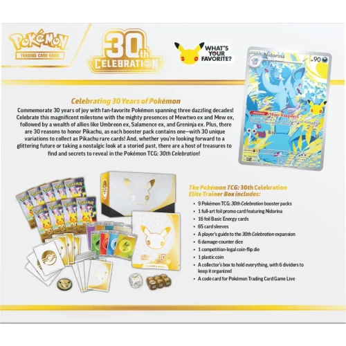 Pokémon TCG: 30th Celebration - Elite Trainer Box